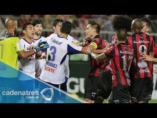 Habrá sanciones para jugadores de Cruz Azul por trifulca contra Alajuelense