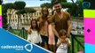 Juanes y su familia de vacaciones en Roma, Italia / Juanes and his family vacation in Rome, Italy