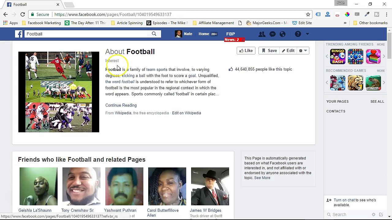 PeopleWhoLikeAnInterest