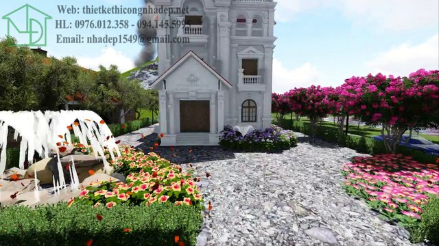 Mẫu thiết kế biệt thự cổ điển 3 tầng đẳng cấp nhất việt nam