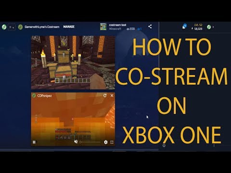 How To Use Mixer (Beam) To Co-stream On Xbox One