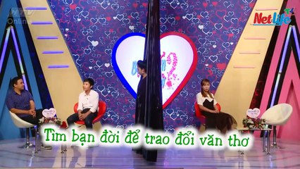 Chết cười với anh chàng văn thơ dễ thương đến chương trình tìm bạn gái