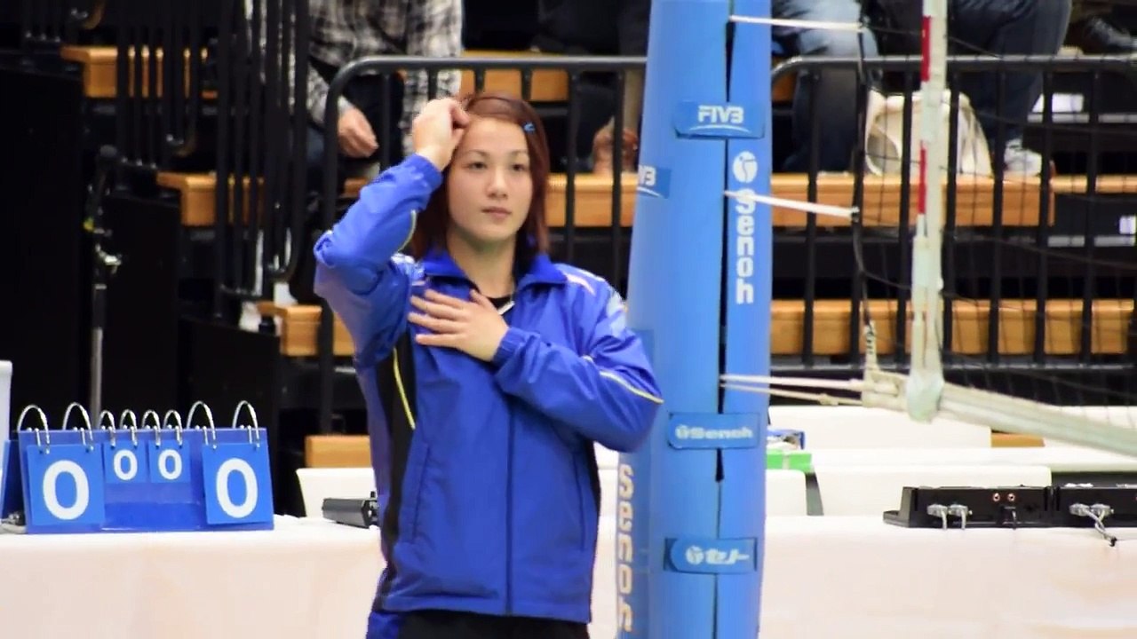 女子バレー　吉村志穂（上尾メディックス）　☆リアルおっぱいバレー☆　乳揺れ⑩