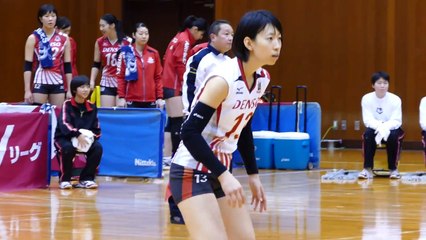 山田 美花選手　デンソーエアリービーズ　2016年11月27日