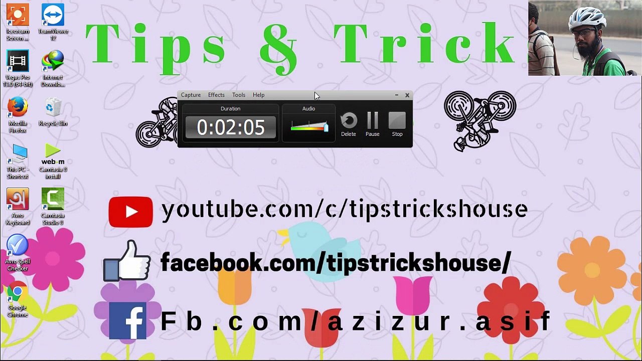 How to recored your Pc Screen and Best Rendering settings for Camtasia Studio