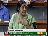 Sushma Swaraj Teaches Opposition Leader A Lesswerwer