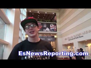 boxing star thomas cornflake lamanna says mayweather is just too smart in the ring - EsNews