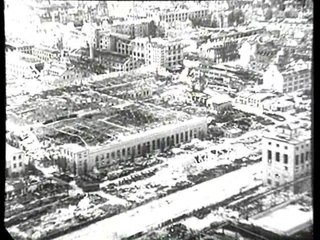 historical films bombed city of Nuremberg Germany
