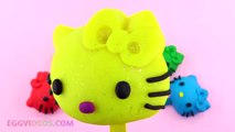 Play Doh Hello Kitty Lollipops Finger Family Song Nursery