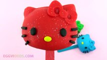 Play Doh Hello Kitty Lollipops Finger Family