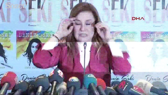 Deniz Seki basın toplantısında gözyaşlarını tutamadı