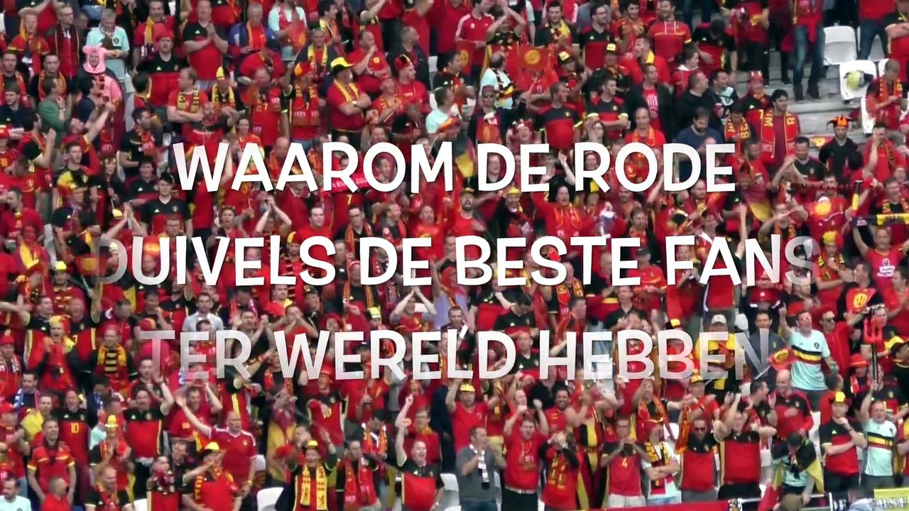 Come on Belgium! Deze 6 redenen bewijzen dat de Rode Duivels de beste fans ter wereld hebben