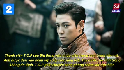 T.O.P vừa rơi vào trạng thái hôn mê vì dùng thuốc quá liều