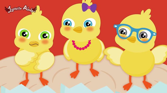 LOS POLLITOS DICEN ♫ Canciones Infantiles (Leoncito Alado)-q43v99m3QDU