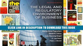 [PDF] Full Download The Legal and Regulatory Environment of Business (Irwin Business Law) Ebook