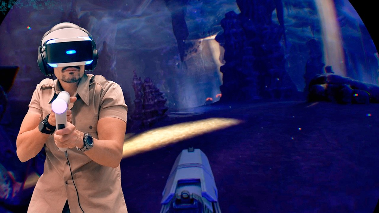 Así te sumergen PS VR y el Aim Controller en Farpoint