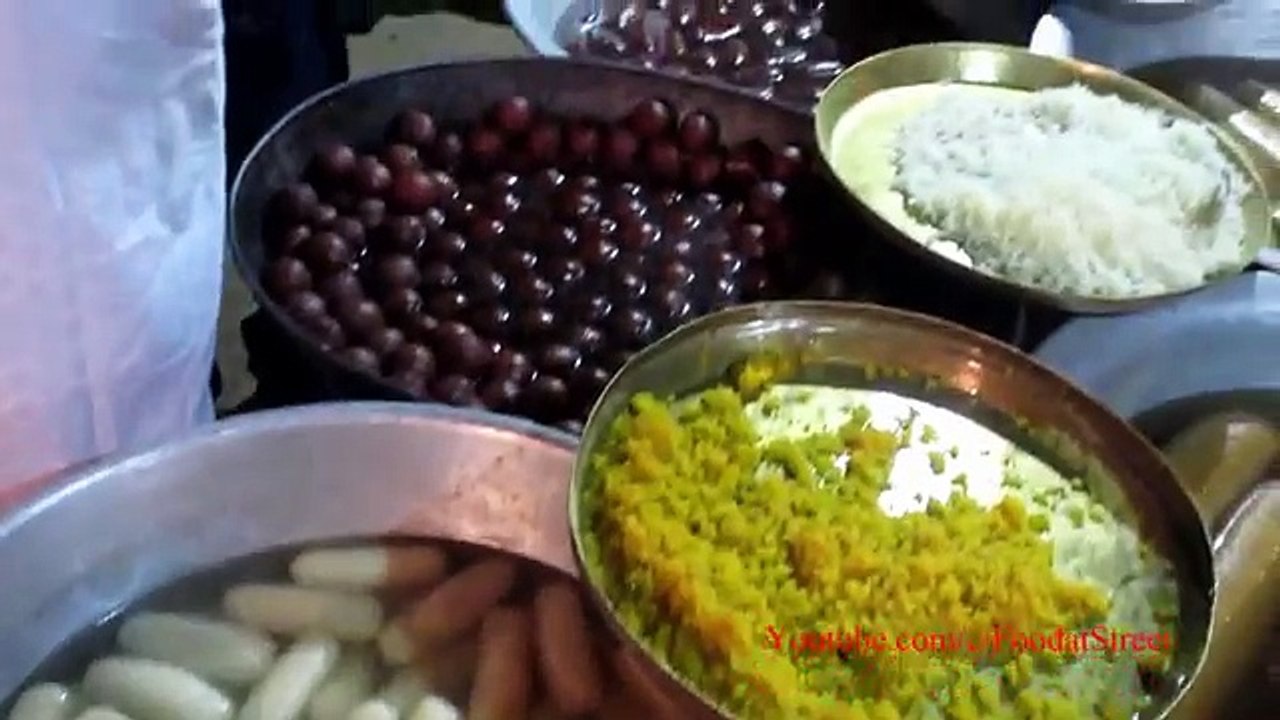Indian Street Food - The BIGGEST Langcha Sweet Ever Seen!
