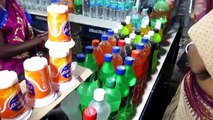 Indian Cold Drinks Shop in Chennai Beach -- Food at Street