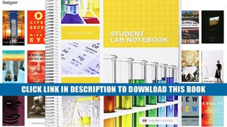 [Epub] Full Download Student Lab Notebook: 100 Spiral Bound duplicate pages(Package may vary) Read