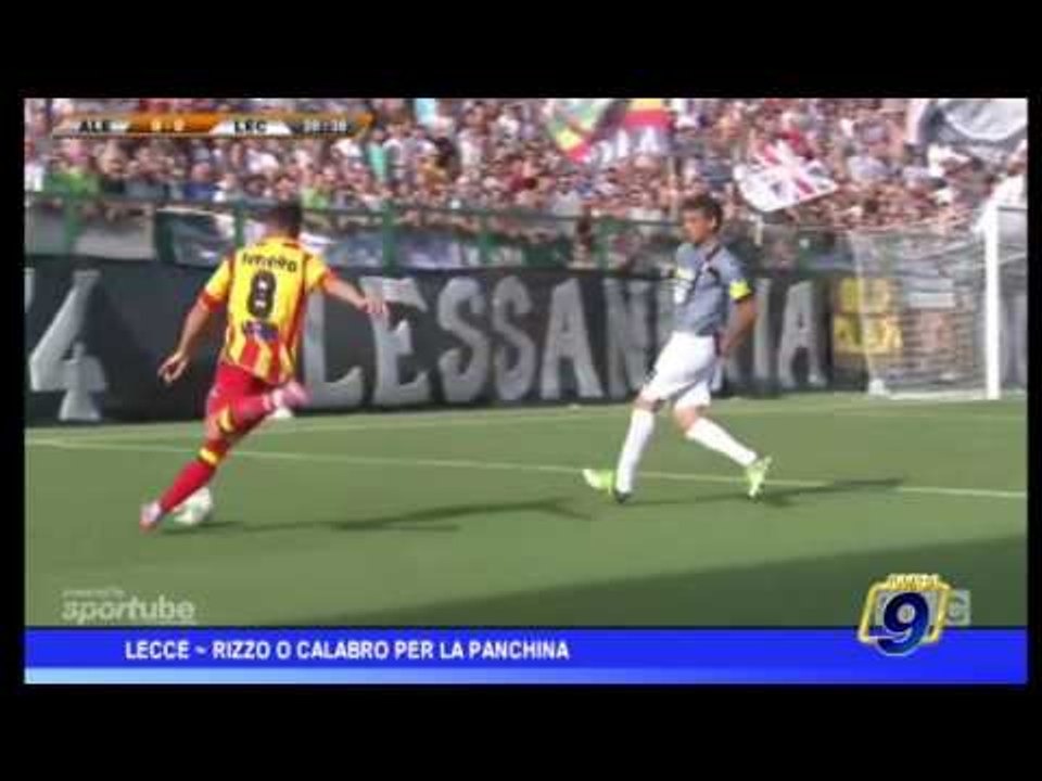 LECCE   RIZZO O CALABRO PER LA PANCHINA