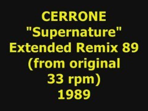 CERRONE Supernature 33 rpm