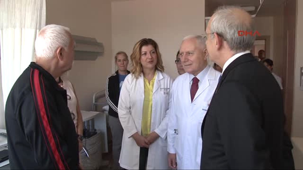 Kılıçdaroğlu'dan Gazeteci Yılmaz Polat'a Geçmiş Olsun Ziyareti