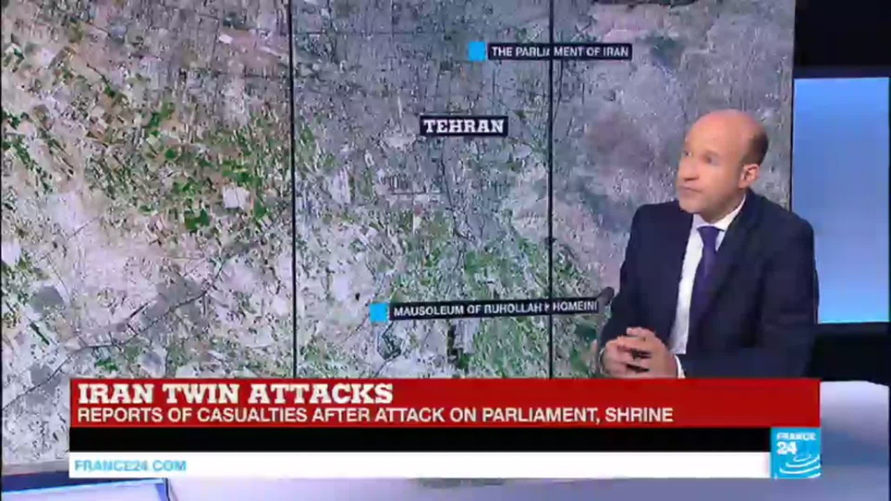 Iran: Twin Attacks ongoing in Parliament, Mausoleum of Ruhollah Khomeini in Tehran, hostages taken