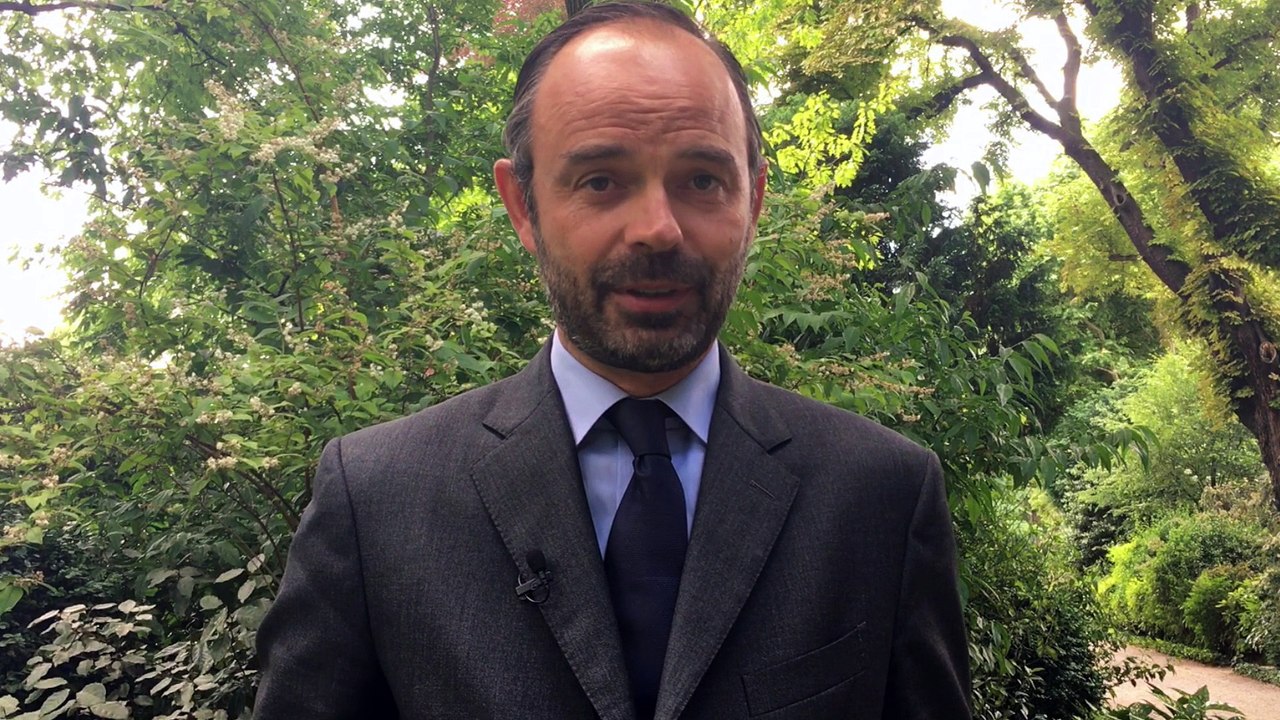 Message de soutien du Premier ministre Edouard Philippe à Franck Riester pour les législatives