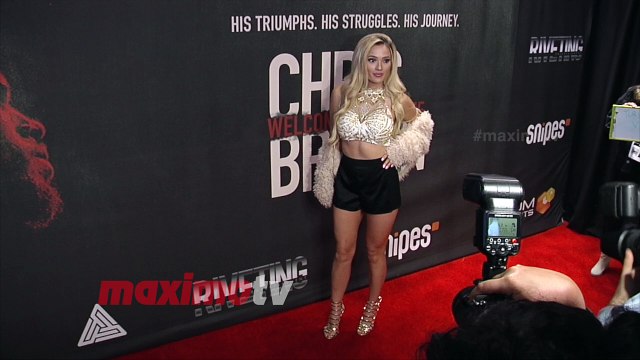 Tori V Chris Brown Welcome to my Life Premiere