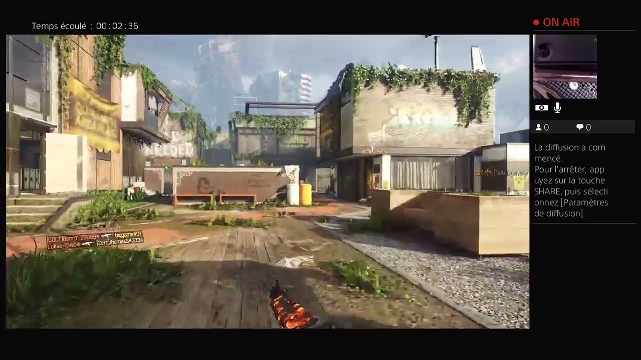 Diffusion PS4 en direct de biggame407
