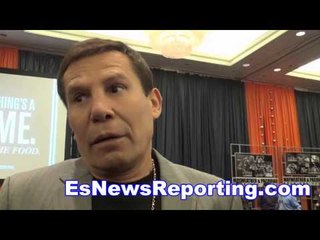julio cesar chavez on mayweather vs pacquiao - EsNews