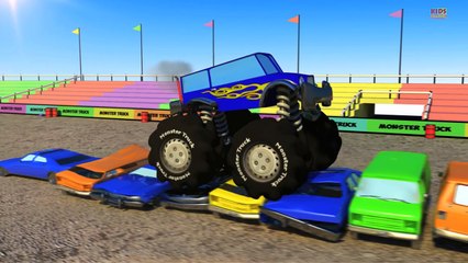 Monster Truck Stunts | 3D Monster Truck