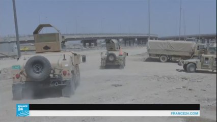 القوات العراقية تلاحق الإرهابيين في حي الزنجيلي غربي الموصل