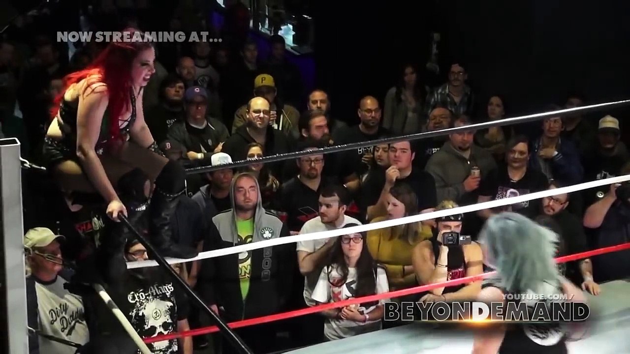 Taeler Hendrix kicks Kimber Lee below the belt | Womens Wrestling Revolution Tournament F