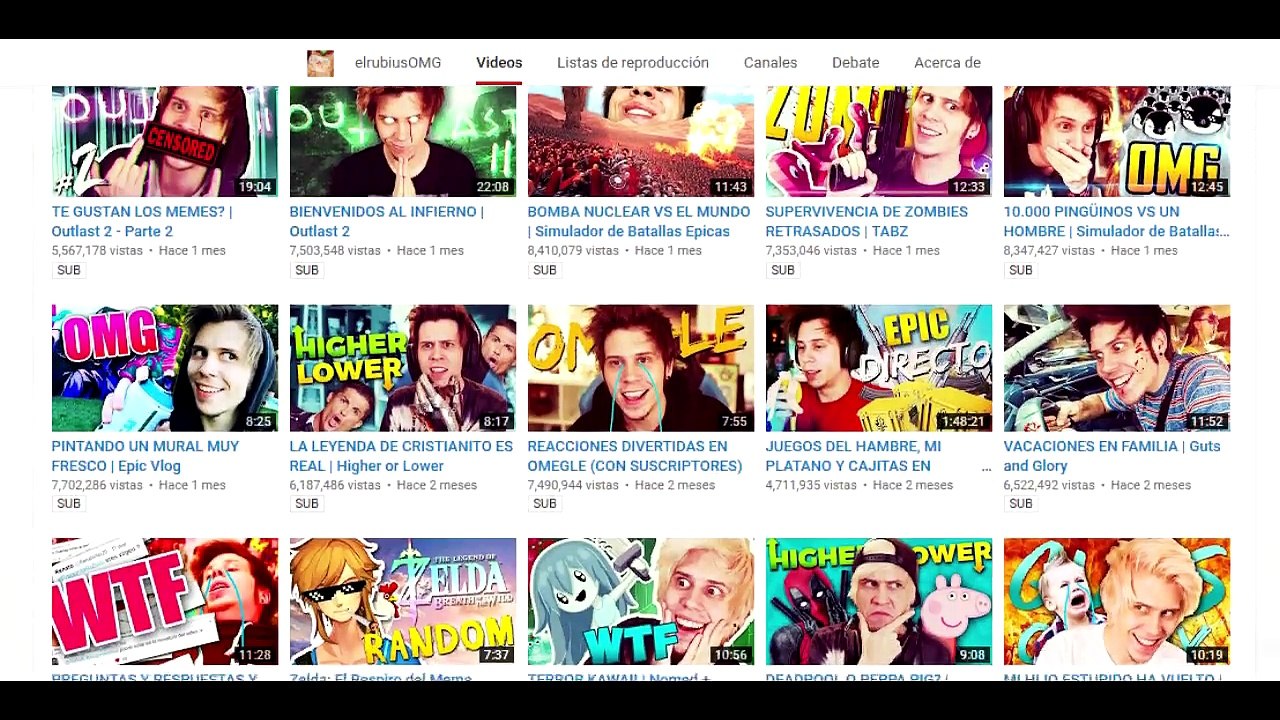 NO Creeras la Criatura que Aparecio en el Ultimo Video de EL RUBIUS - elrubiusOMG