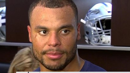 Dak Prescott: I'm just trying to live up to expectations