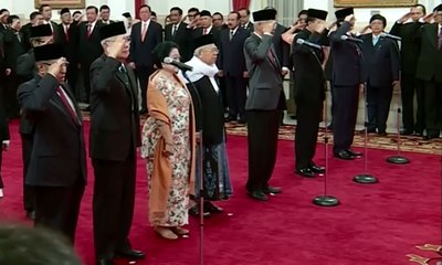 Jokowi Lantik Unit Pembinaan Ideologi Pancasila
