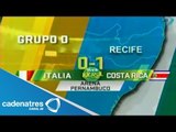 Análisis del partido Italia vs Costa Rica