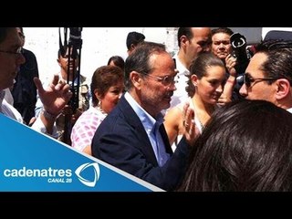 Gustavo Madero hace un llamado los panistas para trabajar por la unidad del partido