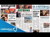 periódicos mas importantes de circulación nacional / major national newspapers