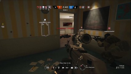 Tom Clancy's Rainbow Six: Fuze doing what Fuze does best...