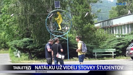 NATALKU UZ VIDELI STOVKY STUDENTOV