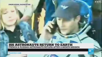 Thomas Pesquet back to Earth: "Post-mission rehabilitation is really important"