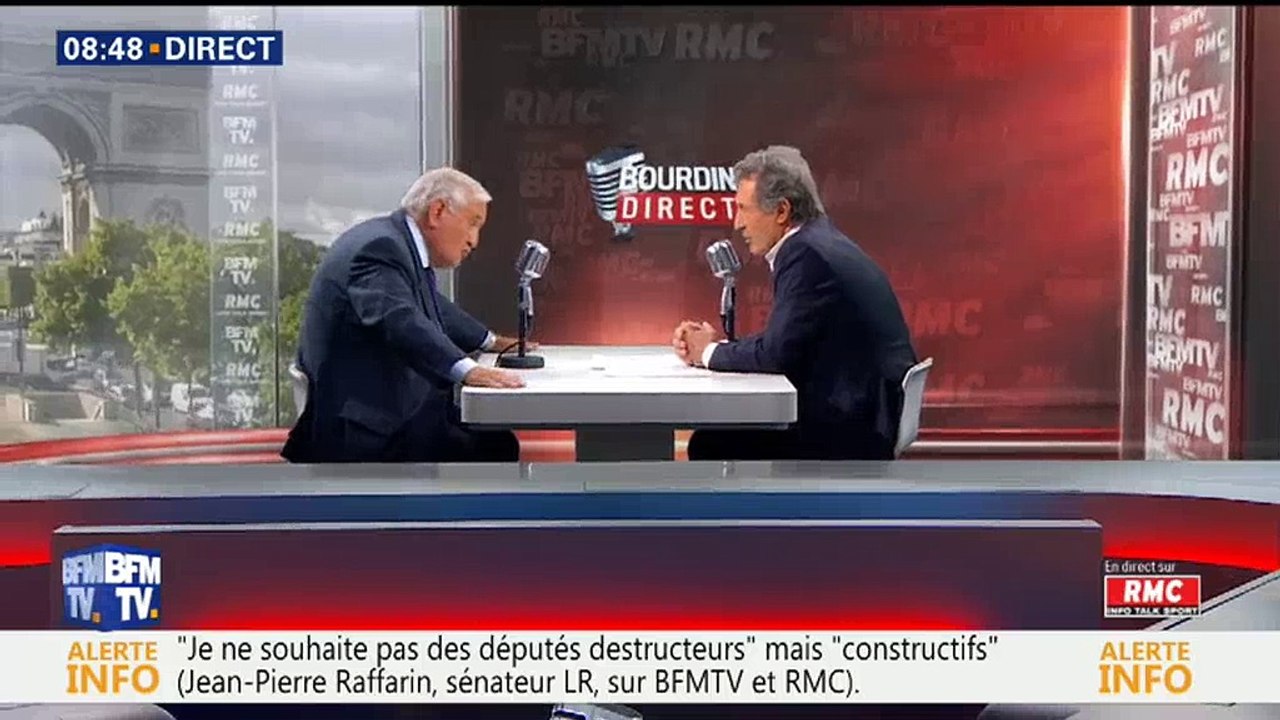 Raffarin a "d'autres projets", "à côté de la politique"