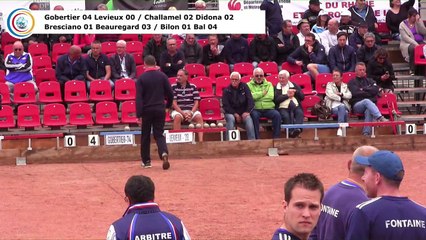 Première partie de poules M1 (seconde phase) du Super 16 masculin, 105ème édition des Tournois Boulistes de Pentecôte, Sport Boules, Lyon 2017