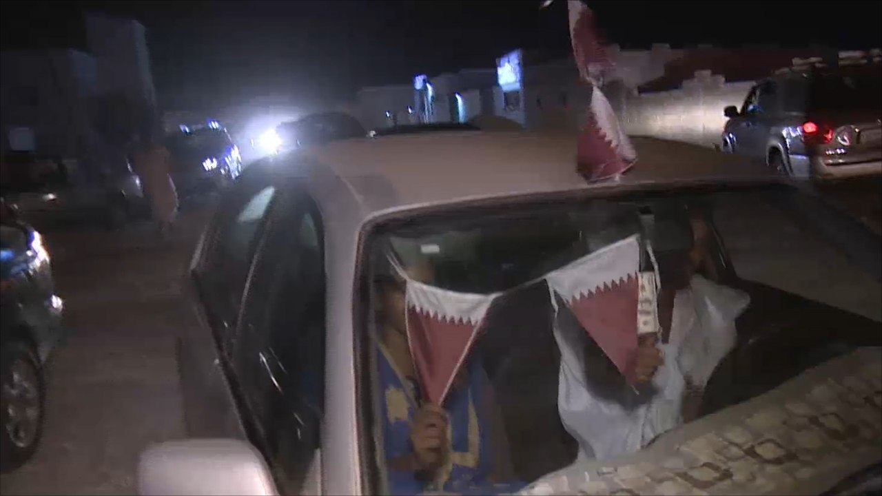 مسيرات منددة بقرار موريتانيا قطع علاقاتها الدبلوماسية مع قطر