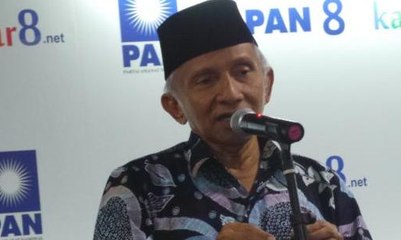 Amien Rais Sambangi DPR Dukung Hak Angket KPK