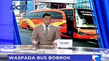 Petugas Gabungan Gelar Razia Bus Bobrok di Sejumlah Wilayah