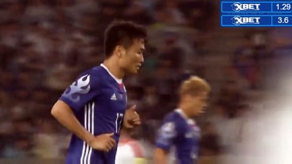Yasuyuki Konno Goal - Japan vs Syria 1-1  07.06.2017 (HD)