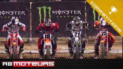 AMA Supercross 2017 ➡️03 Toute la compétition d'Anaheim II (intégrale)